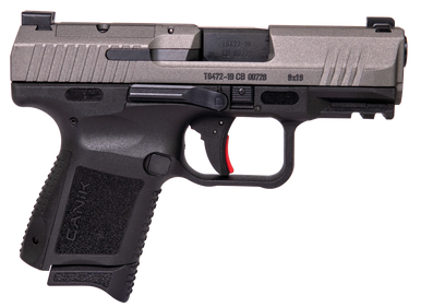 Canik TP9 Elite Sub Compact, 9mm Luger, 3.6in. Barrel, 15rd,  Tungsten Slide - Black (HG5610TN)