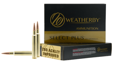Weatherby F280A150SCO Select Plus  280Ackley Improved 150gr Swift Scirocco 20 Rounds