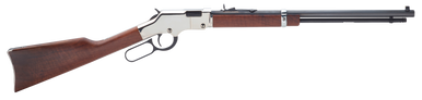 Henry Golden Boy Silver .22 Long Rifle 20" 21 Rounds Nickel-Plated Walnut