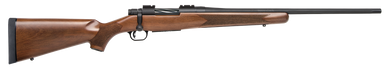 Mossberg Patriot 243 Winchester 22 in 5 Rounds Walnut Matte Blued Finish