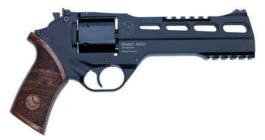 Chiappa Firearms Rhino 60SAR 357 Magnum 6" 6 Rounds Anodized Steel Walnut Grip