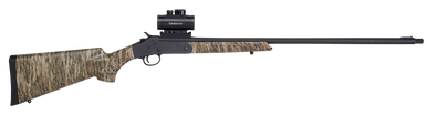 Savage Stevens M301 Turkey XP 20GA 26in Barrel 1rd Mossy Oak Bottomland Camo Stock  Forend  FDE 23218