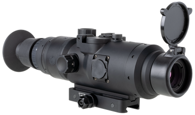 Trijicon EO HUNTER243 IR-Hunter 24-3 Thermal Matte Black 1.2-9.6x 24mm Multi Reticle 1x-8x Zoom, 640x480, 12 Microns, 60Hz Resolution