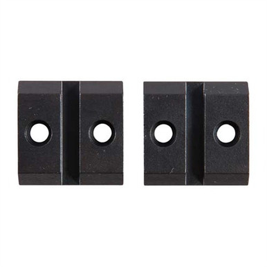 Warne Maxima 2 Piece Steel Scope Bases Matte Black Browning Bar