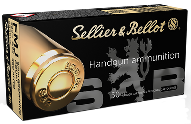 Sellier & Bellot 380 ACP Full Metal Jacket 92 Grain 50 Rounds