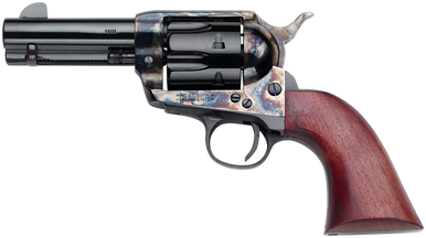 Pietta Posse Revolver 9mm 35 in Casehardened Frame Walnut Grip 6 rd