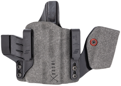 Safariland INCOG0750A0CX261MC IncogX  w Mag Caddy IWB BlackGray Boltaron Belt Clip Fits Sig P320L Right Hand