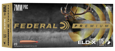 Federal Premium 7mm PRC ELD-X 175 Grain 20 Rounds
