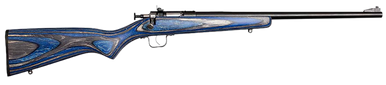 Keystone Crickett Rifle 22 LR 16 in. Blue Laminate RH