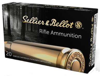 Sellier & Bellot SB6555C 6.5x55 Swedish Full Metal Jacket Boat Tail 140 Grain 20 Rounds