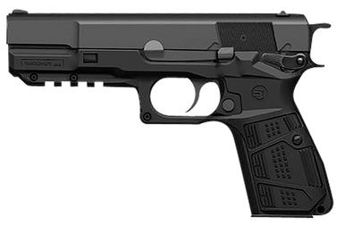 Recover Tactical HPC-01 Grip & Rail System  Black Polymer Picatinny for Browning Hi-Power