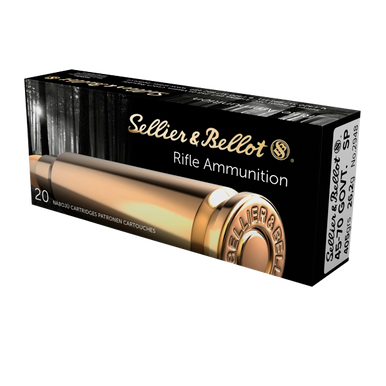 Sellier & Bellot SB4570A 45-70 Government Soft Point 405 Grain 20 Rounds