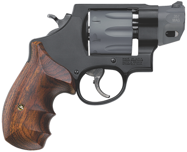 Smith & Wesson Model 327 PC 357 Mag 2in 8rd Scandium N-Frame Wood Grip