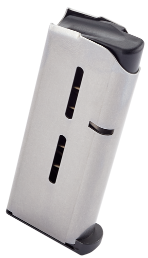 Wilson Combat 47OXC 1911 Magazine 45 ACP Stainless Steel 7 Rounds Silver
