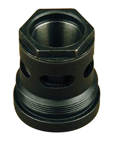 SilencerCo AC2447 3-Lug Mount  9mm Luger Steel Black