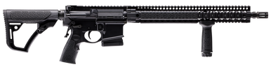 Daniel Defense 0214515175055 DDM4 V9 *CA Compliant 5.56x45mm NATO 16" 10+1 Black Hard Coat Anodized 6 Position w/SoftTouch Overmolding Stock