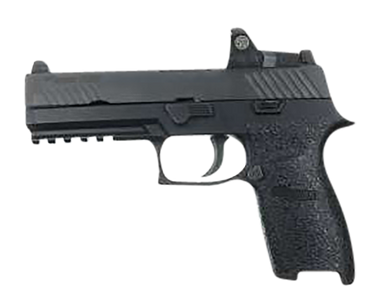 Talon Grips EV08R Adhesive Grip  Textured Black Rubber, Fits (Full Size) Sig P250, P320, M17/M18