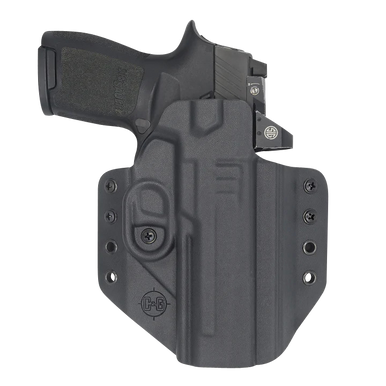 C&G Holsters 0286100 Covert  OWB Black Kydex Fits Sig P320 Right Hand