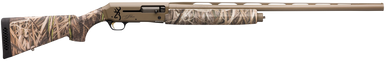 Browning Silver Field 12 Gauge 28 Inch 4 Rounds Flat Dark Earth Cerakote Mossy Oak Shadow Grass Habitat