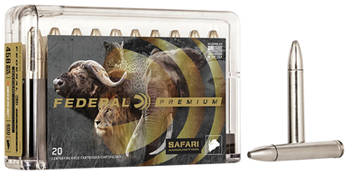 Federal Premium Safari Cape-Shok 458 Winchester Magnum Trophy Bonded Bear Claw 400 Grain 20 Rounds