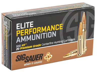 Sig Sauer E270H120 Elite Copper Hunting  270Win 130gr Copper Solid 20 Rounds