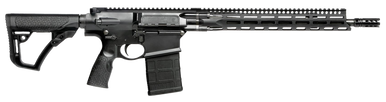 Daniel Defense 0215707258047 DD5 V3 7.62x51mm NATO 16" 20+1 Black Hard Coat Anodized Black Phosphate 6 Position w/SoftTouch Overmolding Stock Black Polymer Grip