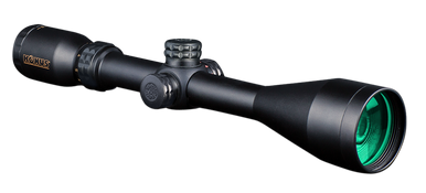 Konus 7294 KonusPro Hunting Matte Black 3-9x50mm 1" Tube Dual Illuminated (Blue/Red) Engraved 30/30 Floating Cross Reticle