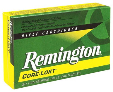 Remington Core-Lokt 6.5x55 Swedish Mauser Soft Point 140 Grain 20 Rounds