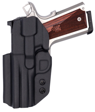 C&G Holsters 1864100 Covert  IWB Black Kydex Belt Clip Fits 1911 3.5" Right Hand