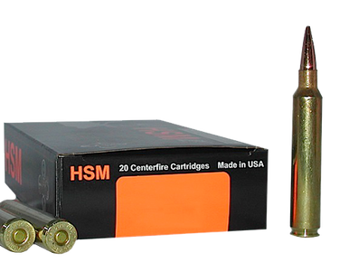 HSM 6BR95TVLD Trophy Gold Extended Range 6mm BR 95 gr Berger Hunting VLD Match 20 Rounds