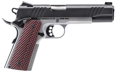 Bersa B1911 45ACP, 5in. Barrel, 8rd - Stainless (B19117050BMBC)