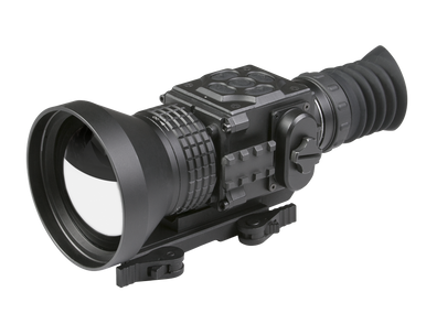AGM Global Vision 3083455008SE71 Secutor T75-384 Thermal Rifle Scope Black 3.6x 75mm Multi Reticle 384x288, 50Hz Resolution Zoom Digital 1x/2x/4x/PIP Features Rangefinder
