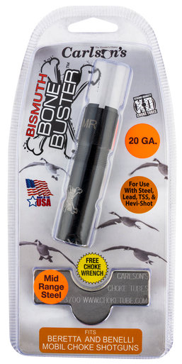 Carlson's Choke Tubes 09214 Bismuth Bone Buster Benelli/Beretta MobilChoke 20 Gauge Mid-Range 17-4 Stainless Steel