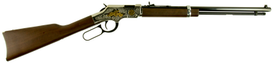 Henry H004SAT Golden Boy 22 Long Rifle 20" 16 Rounds Nickel Plated Walnut