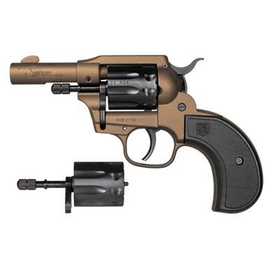 Diamondback DB Birdshead Sidekick Revolver 22 LRMag 3 in Midnight Bronze 9 rd