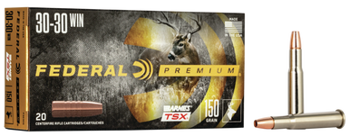 Federal Premium Barnes TSX 30-30 Winchester Hollow Point 150 Grain 20 Rounds