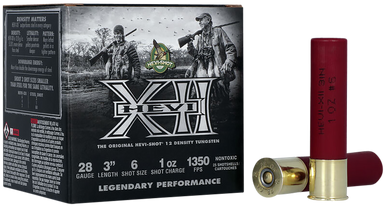 Hevi Shot Hevi-XII Shotgun Ammo 28 ga. 3 in. 1 oz. 6 Shot 25 rd.