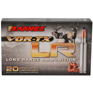 Barnes VOR-TX 6.5 PRC LRX Boat Tail 127 Grain 20 Rounds