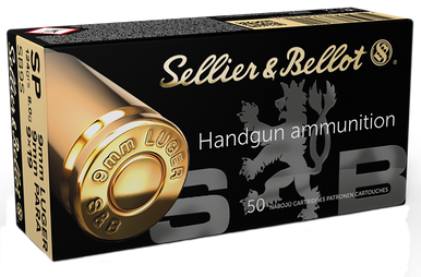 Sellier & Bellot SB9S 9mm Luger Soft Point 124 Grain 50 Rounds
