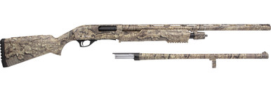 Rock Island Armory Youth Pump Combo 12GA, 22in. Barrel, 5rd, Incl. additional 24" barrel - Realtree Timber Camo (YPA12C2224-TIM)