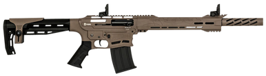 Citadel Boss25 12GA 1875in Barrel 5rd Adj Comb Black grip and stock  FDE CBOSS2512FDE