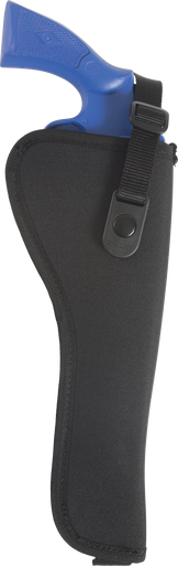 Allen 44810 Cortez  Size 10 OWB Style Black Polyester, Adjustable Strap & Belt Loop Mount Type fits 7-8.5" Barrel Medium-Large DA Revolver Right Hand