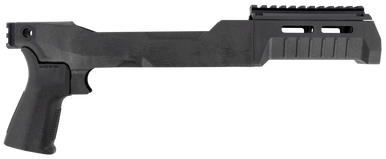 SB Tactical SB22 Takedown Chassis Kit - Black | Fits Ruger 22 Charger, Ruger 10/22 and clones | Reptilia CQG Grip