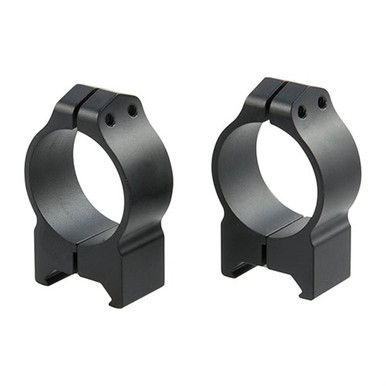 Warne Maxima Vertical PA Scope Rings Matte Black 30mm Medium
