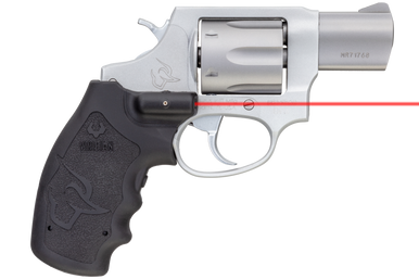 Taurus 856 UltraLite Revolver  Stainless Steel  38 Spl P  2 Barrel  6rd  Viridian Polymer Red  Laser Grip