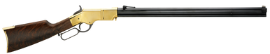 Henry H011C Original 45 Colt 24.5" 13 Rounds Brass Polished Receiver Walnut Stock