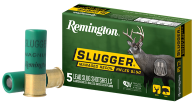 Remington Managed Recoil Slugger Rifled Slug Loads 12 ga. 2.75 in. 1 oz. Rifled Slug 5 rd.