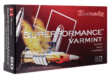Hornady Superformance Varmint Rifle Ammo 204 Ruger 40 gr. V-Max 20 rd.