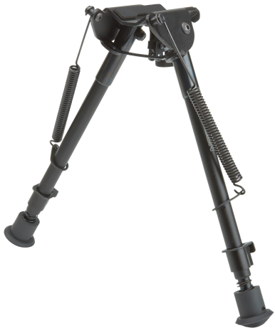 Allen 2188 Bozeman  Rifle Bipod Black Aluminum w/Sling Swivel Mount, Rubber Feet & 9-13" Vertical Adjustment