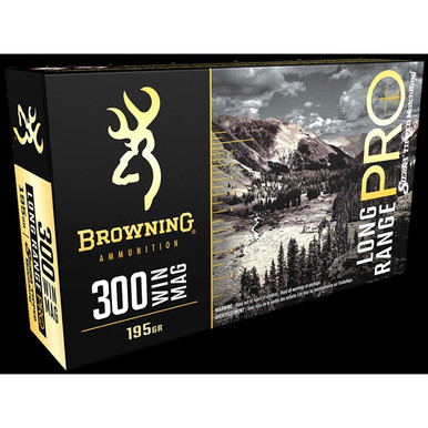 Browning Long Range Pro 300 Winchester Magnum Tipped MatchKing 195 Grain 20 Rounds